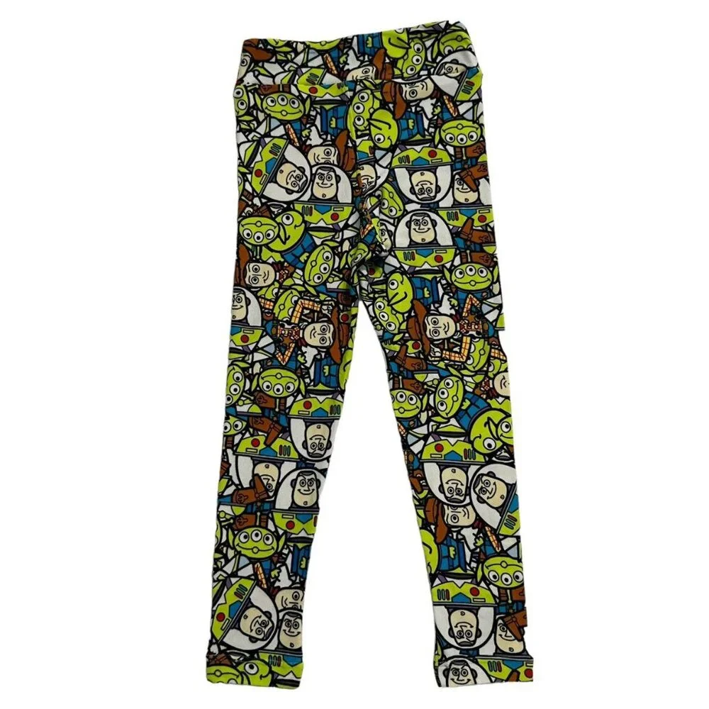 LulaRoe + Disney S/M Toy Story Buzz Lightyear Woody Alien Leggings